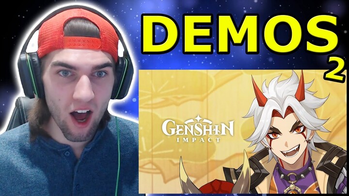 Character Demos Reaction 2! - Genshin Impact!