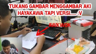 Tukang Gambar Menggambar Aki Hayakawa Tapi Versi.... :v