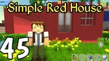 SCHOOL PARTY CRAFT - HOW TO BUILD A SIMPLE RED HOUSE - Gameplay Walkthrough Part 45