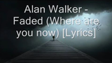 Faded - Where Are You Now? ( Lyrical ) | Music Video | Alan Walker | Times Music
