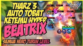 SEMUA HERO TURUN LEVEL KETEMU HERO INI - THARZ 3 AUTO TOBAT ! COUNTER THARZ 3 MAGIC CHESS