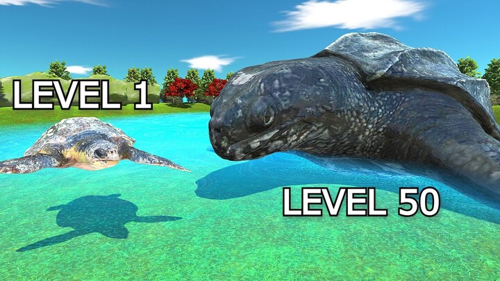 Sea turtle of Evolution! - Animal Revolt Battle Simulator