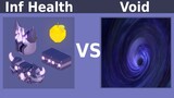 Infinite Health vs Void (Roblox Bedwars)