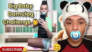 Baby Damulag Challenge: Big Baby Funny Comedy #philippines