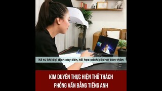 Kim Duyên nói tiếng Anh trong thử thách ứng xử Miss Universe 2021 Hoa Hậu Hoàn Vũ 2021