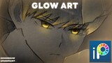 [SpeedPaint] Glow Art mash burnedead 🔥 GemmDraw