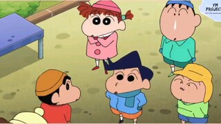 Crayon Shinchan - Burung Di pagi Hari Ingin Memakan Ulat (Sub Indo)