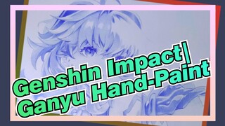 [Genshin Impact| Ballpoint Pen Hand-Paint] Draw Ganyu In 300 Minutes-Ganyu