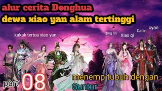 Batle Through The Heavens S19 Part 8 Alam Tertinggi | Menempa Tubuh Dengan Guntur