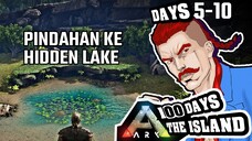 100 DAYS ARK SURVIVAL EVOLVED DAY 5-10 | MAP THE ISLAND #Vcreators