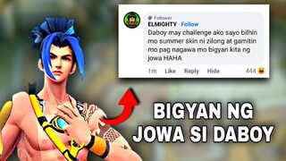 Elmighty challenge accepted bigyan ng jowa si daboy HAHAHA