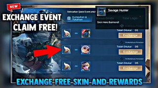 EXCHANGE SKIN EVENT! GET FREE ELITE SKIN AND REWARDS! EXCHANGE EVENT! NEW! | MOBILE LEGENDS 2022