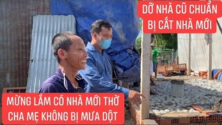 Anh Khanh vui mừng sắp có nhà mới mơ ước có chỗ thờ cha mẹ đừng bị mưa dột đã thành hiện thực.