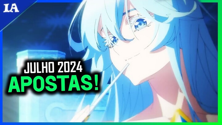 ANIMES QUE VÃO BOMBAR EM JULHO 2024