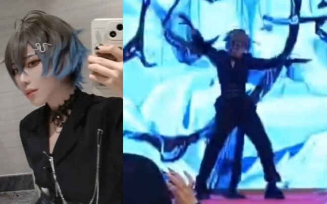 Konon katanya Ike yang satu-satunya di VTB, menari mengikuti lagu "Lucifer" karya Question Mark P