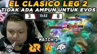 SANG RAJA MASIH TERLALU KUAT UNTUK SANG MACAN!! LAST GAME DIBANTAI ABIS!! - RRQ vs EVOS Match 3