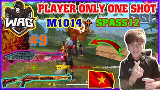 [ Highlight FreeFire #9] Player Only OneShot ShotGun M1014 + Spass12 HeadShot 80% - Học Mõm