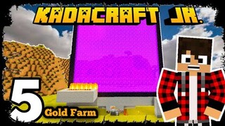 Kadacraft Jr.(Ep5) | Gold Farm | (Filipino Minecraft SMP)