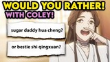TGCF Would You Rather with ColeyDoesThings!