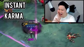 Instant Karma | Gosu General #shorts