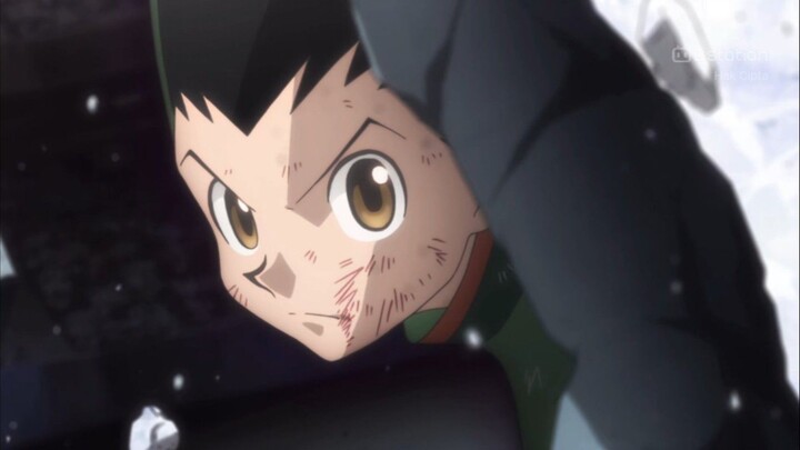 Gon melawan Hisoka
