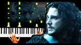 GAME OF THRONES THEME - Piano Tutorial by VN