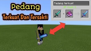 Cara Membuat Pedang Terkuat Di Minecraft