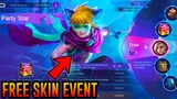 HOW TO GET HARITH FASHION EXPERT EPARTY SKIN FOR FREE  IN PARTY STAR EVENT? | MOBILE LEGENDS