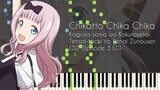Thư ký Dance Chủ đề Bài hát Chika Dance Piano Nhạc đệm thuần túy