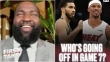 FIRST TAKE "Jayson Tatum deserves Larry Bird MVP  East Finals" - Perkins breaks down Celtics vs Heat