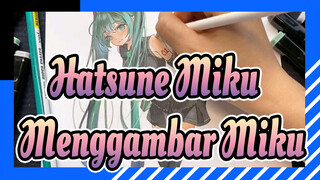 [Hatsune Miku] Menggambar Miku Dengan Pena Tanda