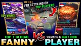 Rank 1 Global Fanny Perfect Cable Totally Destroyed Top Global Players in Rank | Randy25 Gaming~MLBB