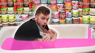 Bathing in GFUEL!