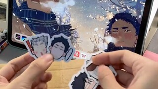 Unboxing millet｜received the super beautiful Tuchi set｜Tuchi original painting｜jumping bar｜drink pop