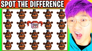 Can You SPOT THE DIFFERENCE!? (FNAF vs POPPY PLAYTIME!)