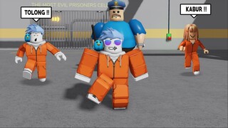 HATZI & BOCIL KABUR DARI PENJARA DAN DI KEJAR POLISI BUNCIT SUKA KENTUT !- Roblox BARRY'S PRISON RUN