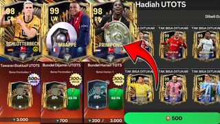 GACHA BRUTAL UTOTS CUAN 700JT KOIN! OVR 99 1 DAN OVR 98 2 UTOTS PULANG! EA SPORT FC MOBILE YUAHPLAY!