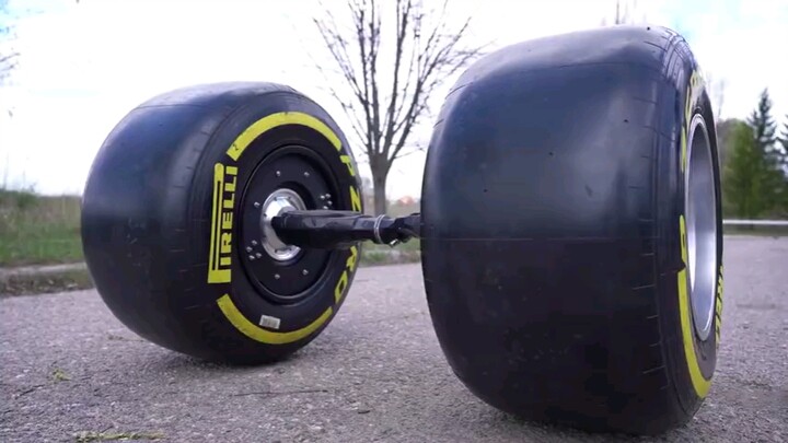 [DIY]What if you put F1 tires on a balance car