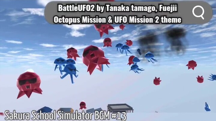 Sakura School Simulator UFO Mission 2 and Octopus Mission Theme