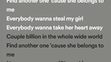 steal my girl lyrics
