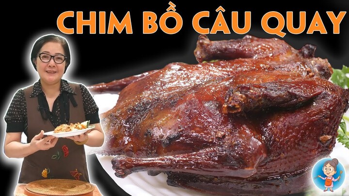 Cách làm CHIM CÂU QUAY bằng NỒI CHIÊN KHÔNG DẦU đơn giản mà vô cùng hấp dẫn với trẻ em