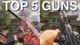 TOP 5 BEST GUNS in COD Mobile Battle Royale Official (Season 4)