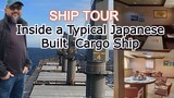 SHIP TOUR Inside a Typical Japanese Built Cargo Ship | Bulk Carrier