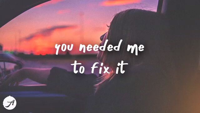 you broke me first 🥺😓