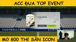 Acc đua top 5 event mở gần 800 thẻ săn ICONS và cái kết