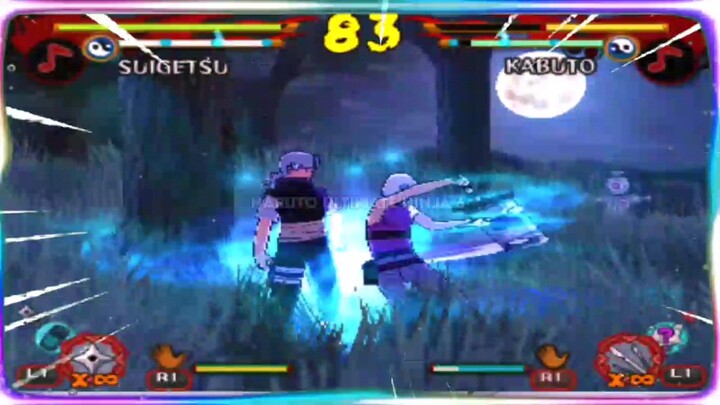 SUIGETSU VS KABUTO - NARUTO ULTIMATE NINJA 6 ANDROID GAMEPLAY