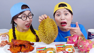 ทุเรียนแก้วมังกร กินเสียง โดนา DONA Mukbang