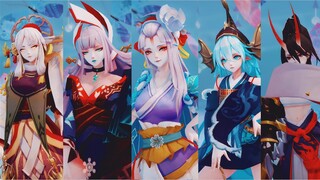 【阴阳师MMD】sp女子组又新添一名成员？！热烈欢迎sp清姬加入大部队~