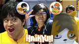 Hinata & Kageyama Japanese Voice Actors Tour the Haikyuu!! Cafe ft. Kiyoko