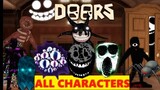 Roblox DOORS ALL CHARACTERS NAME | Roblox Doors All Monsters Name
